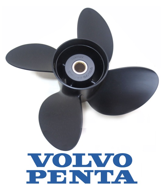 Volvo Penta SX Aluminum Propeller 4 Blade Get A Prop